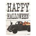Recinto 13 x 18 in. Truck Happy Halloween Print Garden Flag RE3454544